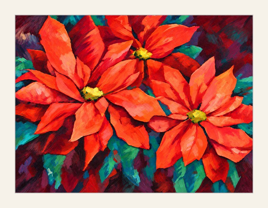 Poinsettias