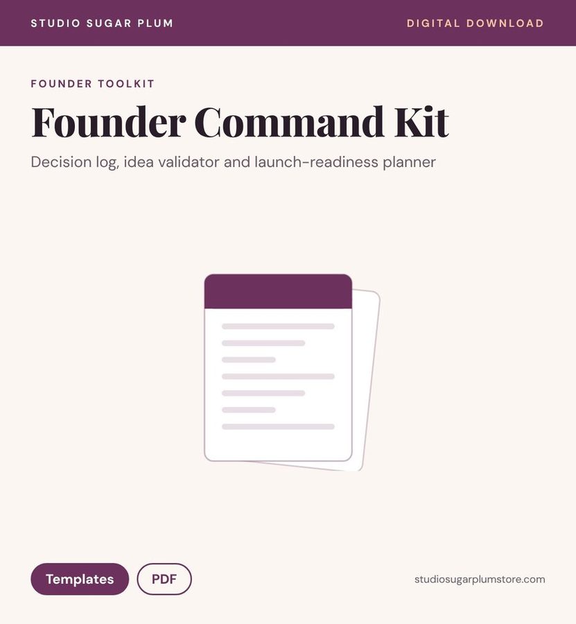 Founder Command Kit