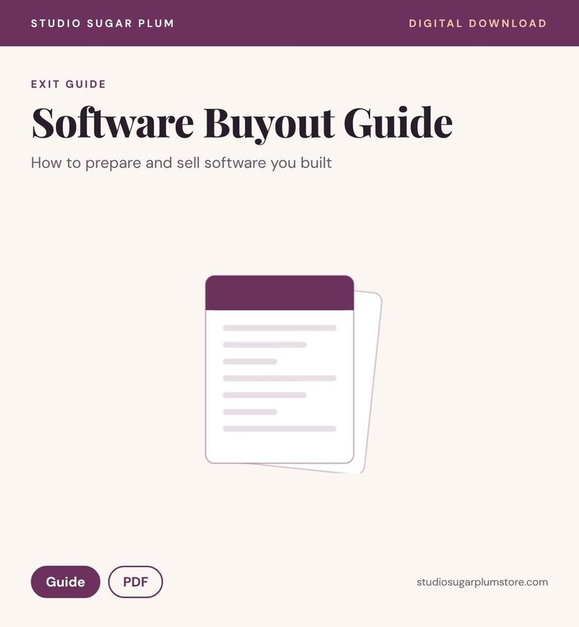 Software Buyout Guide