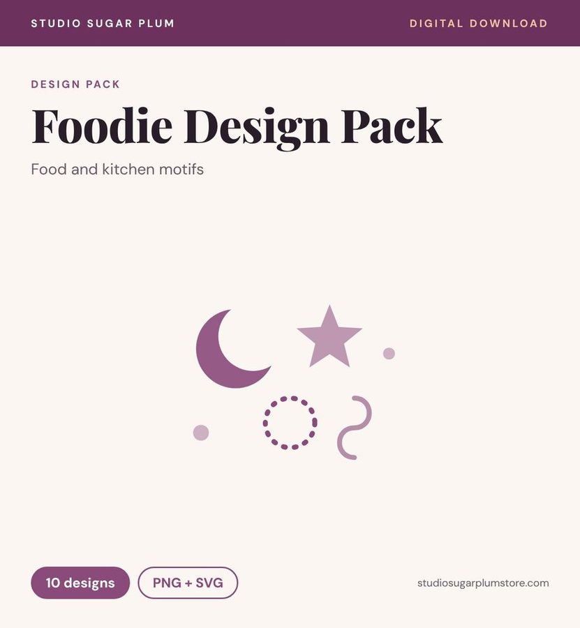 Foodie Design Pack
