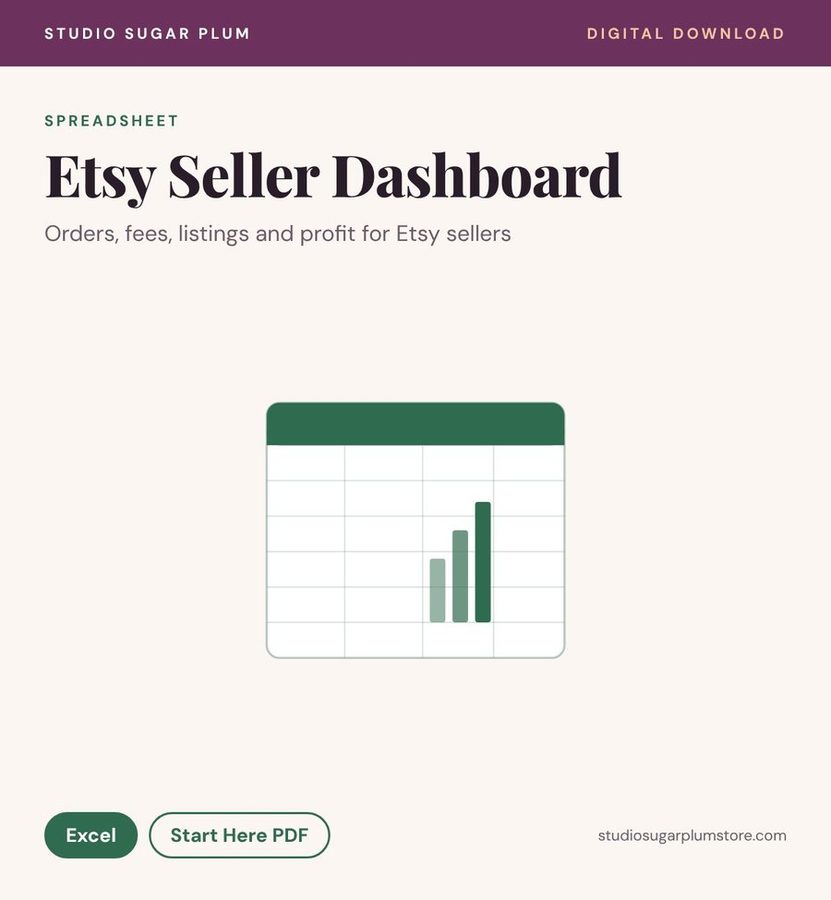 Etsy Seller Dashboard