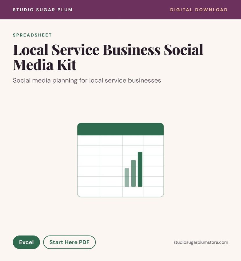 Local Service Business Social Media Kit