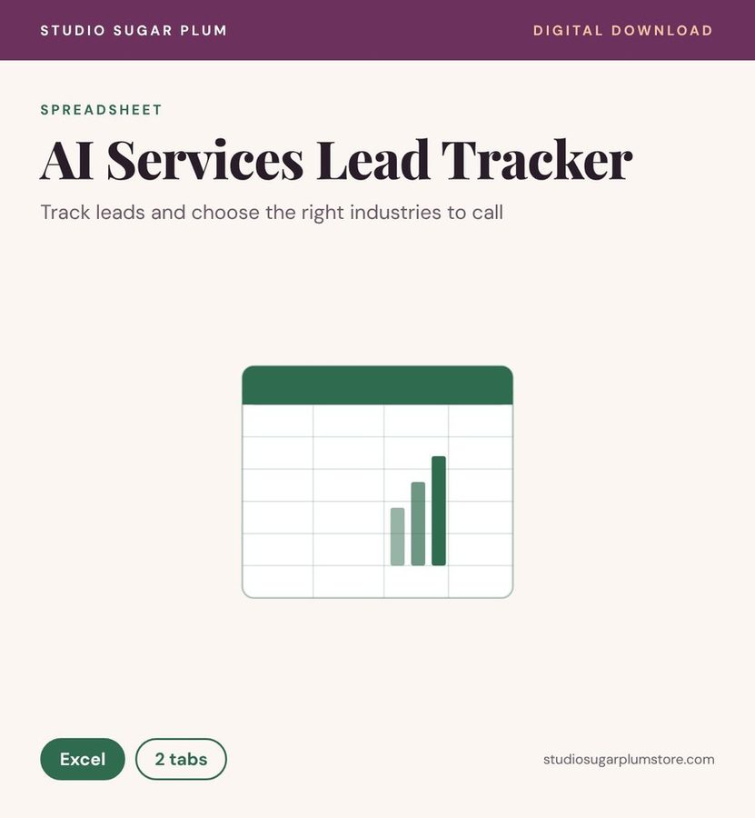 AI Services Lead Tracker